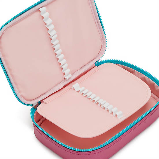 Kipling 100 Pens Metallic Case Vesker Rosa | NO 1182SG